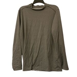 Grey Under Armor, polyester shirt. XL.